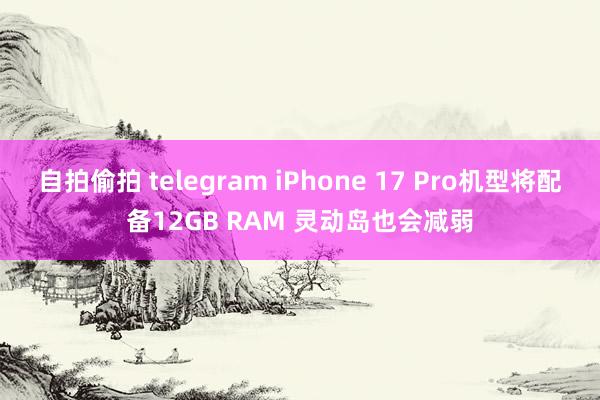 自拍偷拍 telegram iPhone 17 Pro机型将配备12GB RAM 灵动岛也会减弱