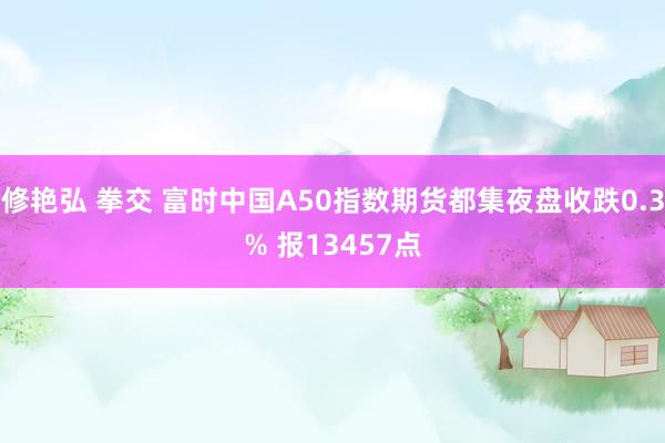 修艳弘 拳交 富时中国A50指数期货都集夜盘收跌0.3% 报13457点